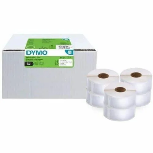 DYMO LW MULTIPURPOSE LABELS 32X57MM 6 PK - 2093094